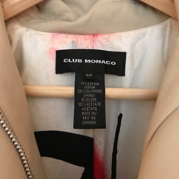 Club Monaco Trench Coat - Picture 2 of 7